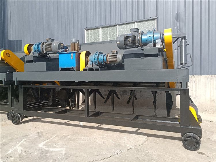 均勻翻拌有機肥處理糞污設備 全液壓雞糞豬糞槽式翻拋機