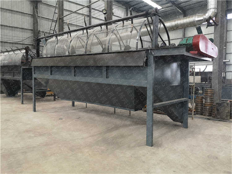 雞羊糞發(fā)酵生產(chǎn)滾筒篩分機,豬糞中藥渣顆粒肥料篩選機